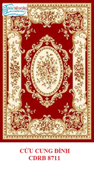 Thảm cung đình vintage CDRB8711 1