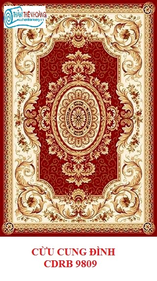 Thảm cung đình vintage CDRB9809 1