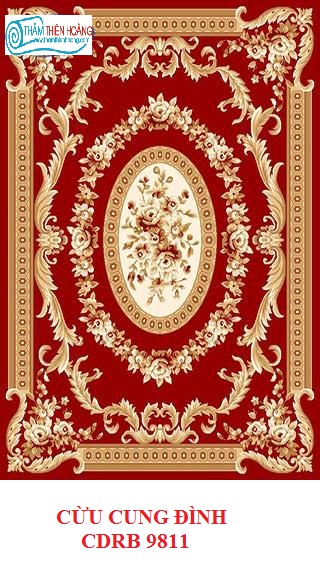 Thảm cung đình vintage CDRB9811 1