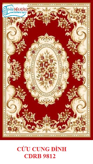 Thảm cung đình vintage DCRB9812 1