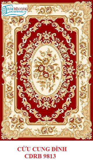 Thảm cung đình vintage CDRB9813 1