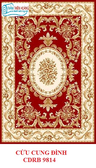 Thảm cung đình vintage CDRB9814 1