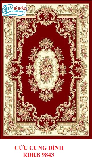 Thảm cung đình vintage RDRB9843 1