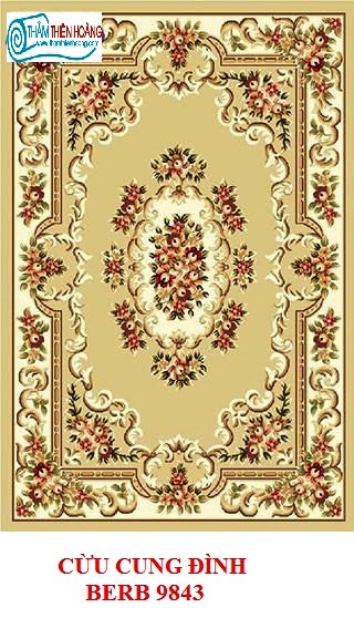 Thảm cung đình vintage BERB9843 1