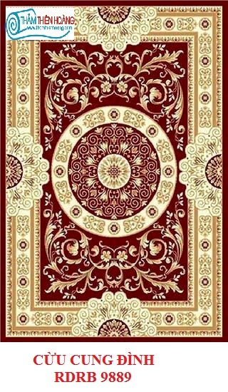Thảm cung đình vintage RDRB9889 1