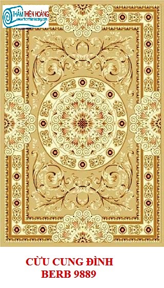 Thảm cung đình vintage BERB9889 1