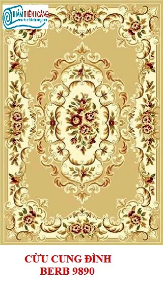 Thảm cung đình vintage BERB9890 1